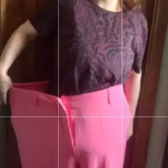 Image from Jaynesbabybank Registered - cic: Found a pair of my old trousers while sorting out my wardrobe to donate the clothes to our baby bank. These trousers were a size 24.