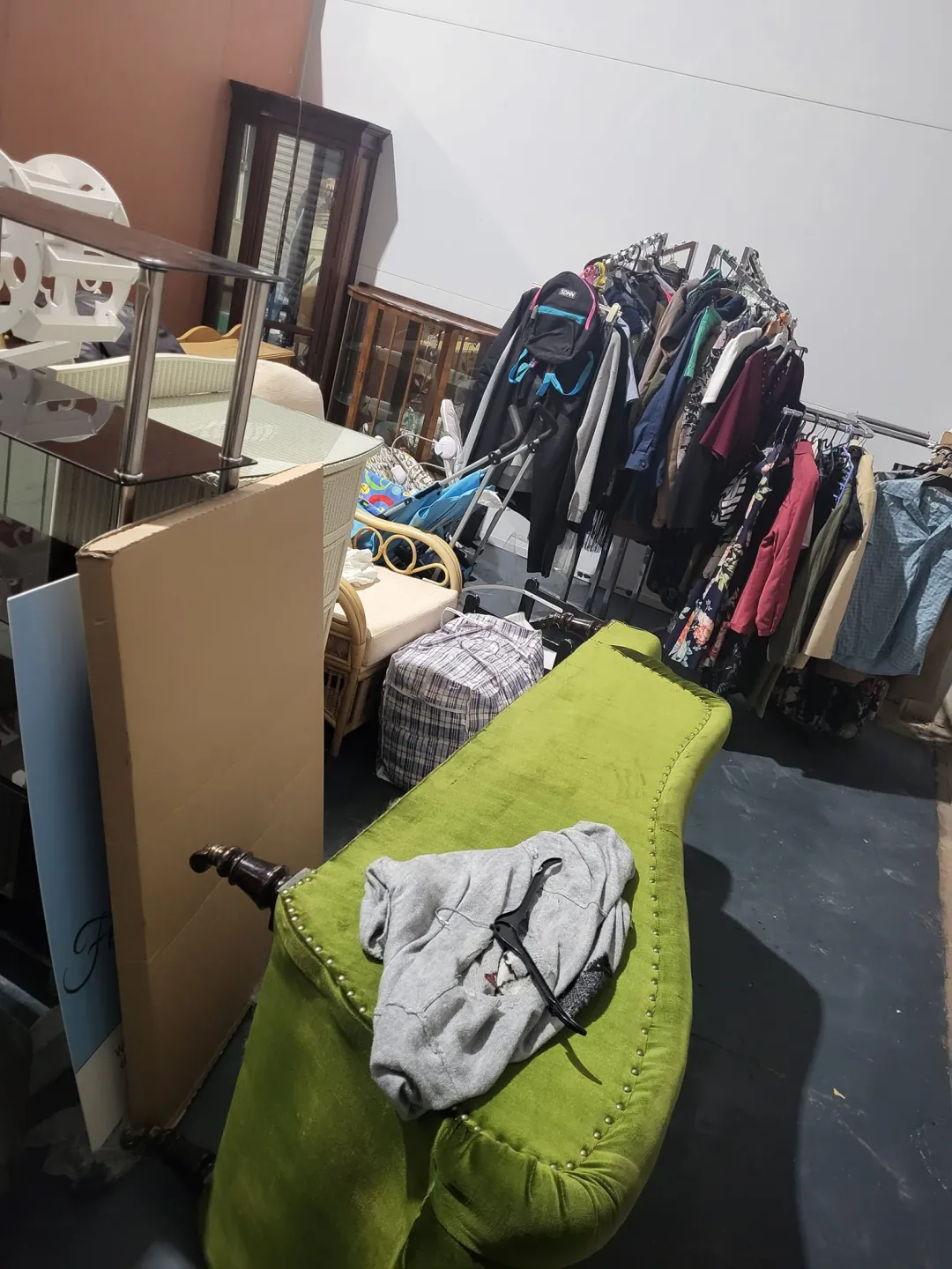 Photo from Jayne's Baby Bank (main page), 17 Mar 2024: We have had a busy day at the donation centre!