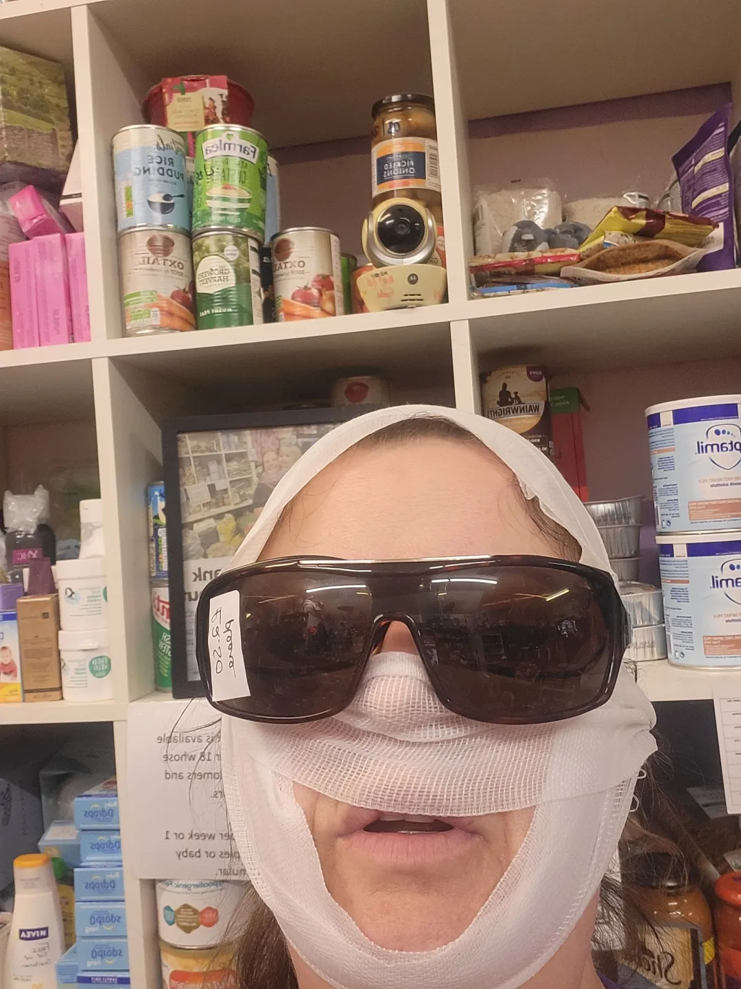 Photo from Jayne's Baby Bank (main page), 14 Jun 2025: Thank you to my plastic surgeon for changing my identity again so quickly! 🤣🤣🤣 Thank you to the idiots on line making us go viral as we are 