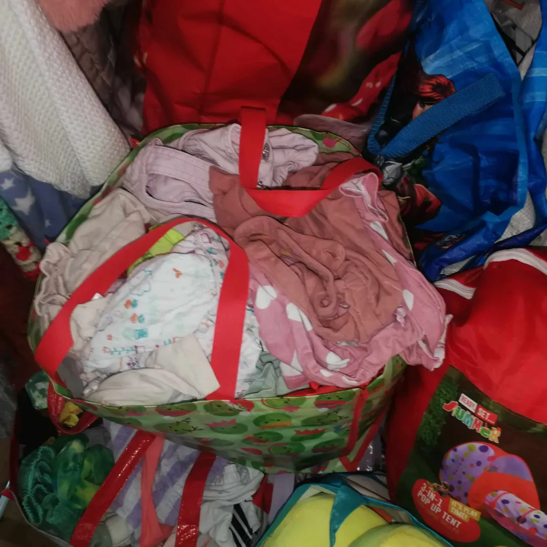 Photo from Jayne's Baby Bank (main page), 26 Mar 2024: Donations today!! Thank you Sammy Arnold for picking up for us and spying the kick stools!