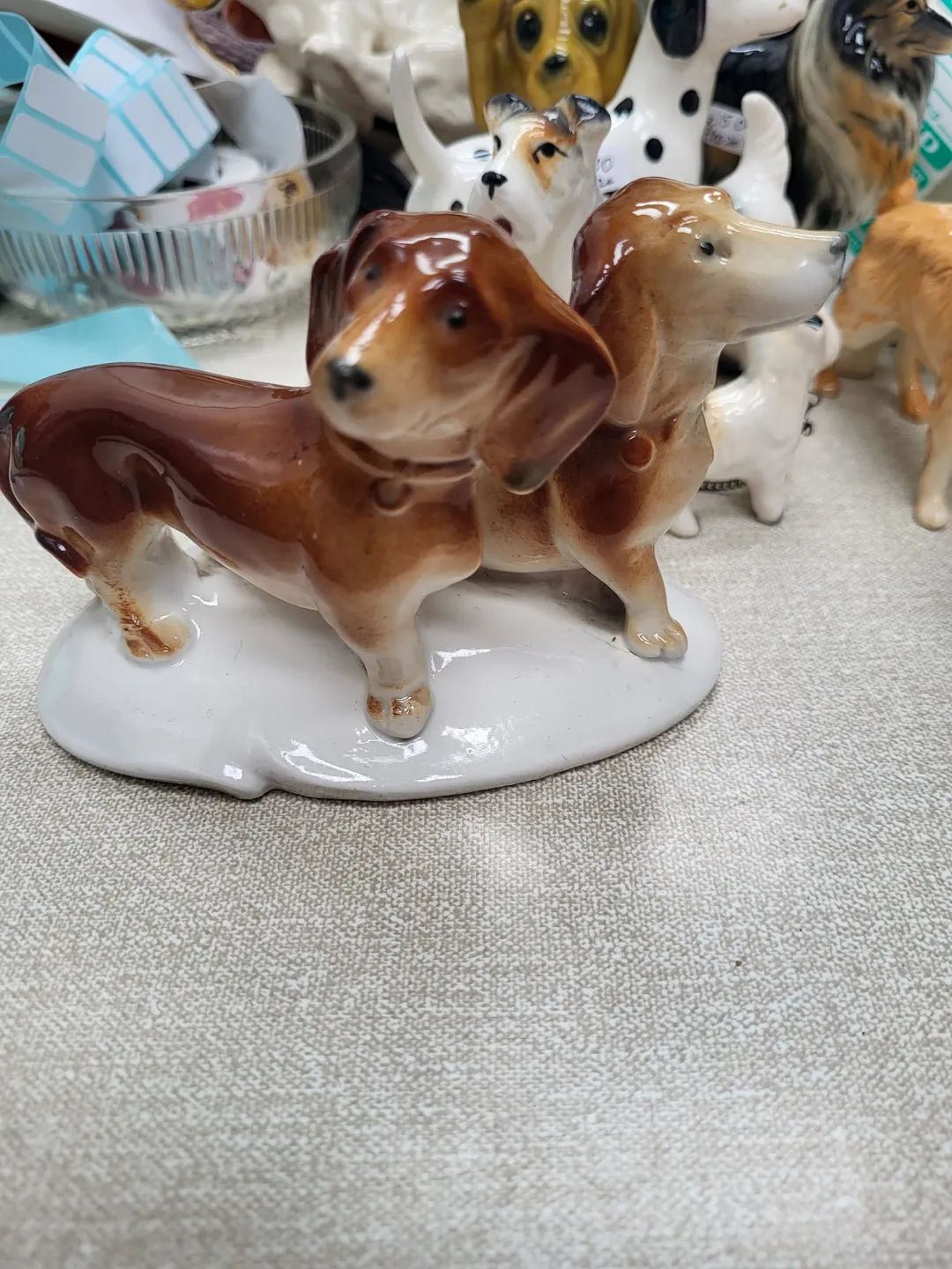 Photo from Jayne's Baby Bank (main page), 8 May 2024: CARL SCHEIDIG PORCELAIN DACHSHUND DOG MODEL DOG ORNAMENT DACHSHUND DOG FIGURINE £25 please Dc