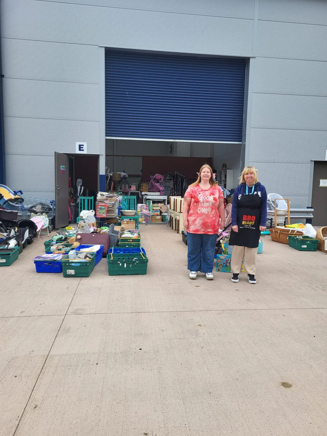 Photo from Jayne's Baby Bank (main page), 1 Jun 2024: Some of our volunteers helping out today 🌎♻️🌈🍼