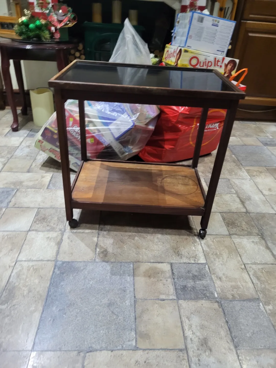 Photo from Jayne's Baby Bank (main page), 14 Dec 2025: Vintage table trolley £20 please Collection only np12