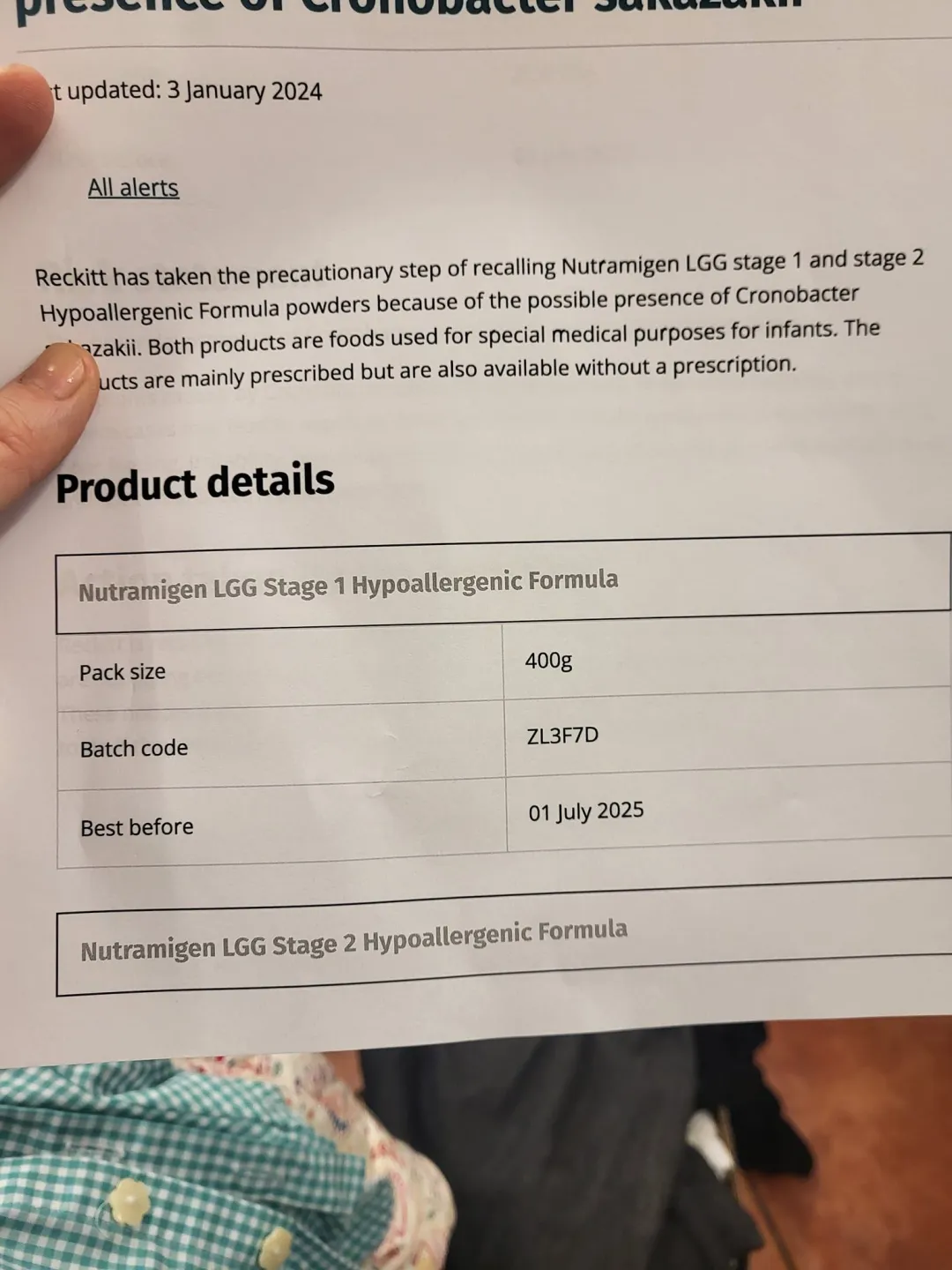 Photo from Jayne's Baby Bank (main page), 22 Feb 2024: Trading standards have paid the shops a visit . YES WE CAN GIVE OUT THESE TYPES OF FORMULA! But they do have some on product recall I will l
