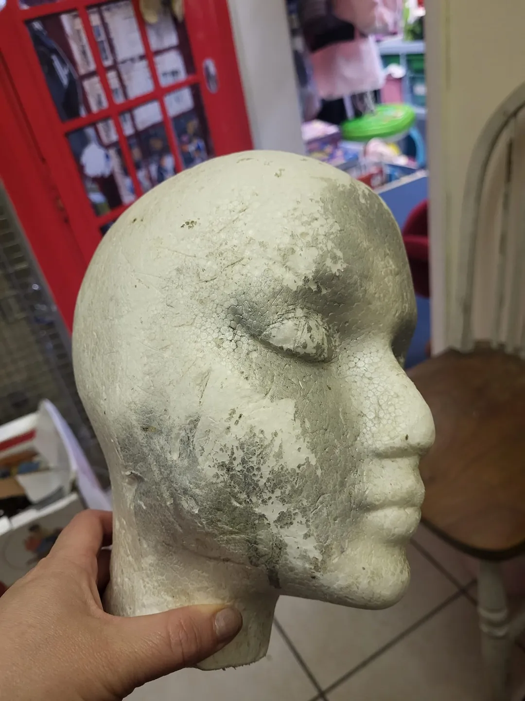 Photo from Jayne's Baby Bank (main page), 27 Mar 2024: Anyone have spare time and paint to paint my head please. 1 colour . Thanks