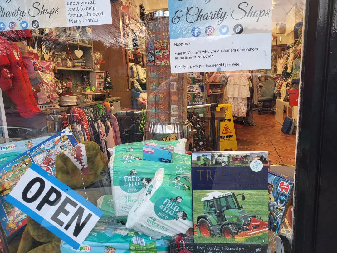 Photo from Jayne's Baby Bank (main page), 5 Feb 2024: Risca High Street