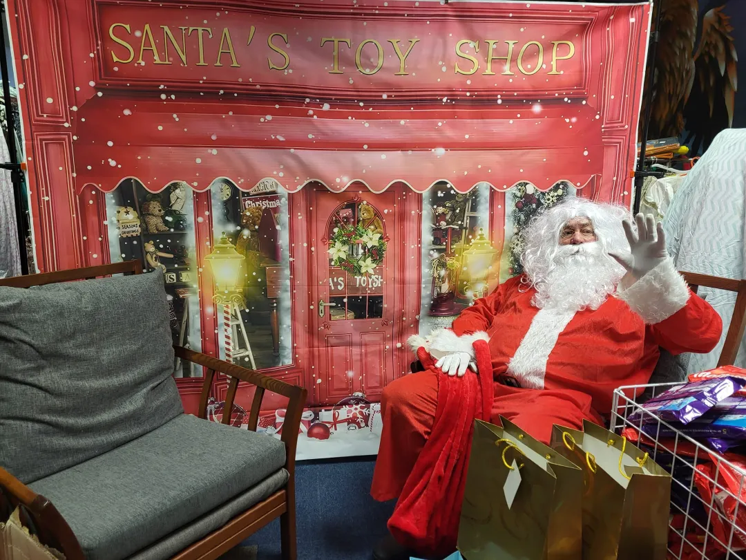 Photo from Jayne's Baby Bank (main page), 16 Dec 2023: Santa has arrived at Blackwood shop. FREE SANTA VISIT FOR CHILDREN AT BLACKWOOD SHOP