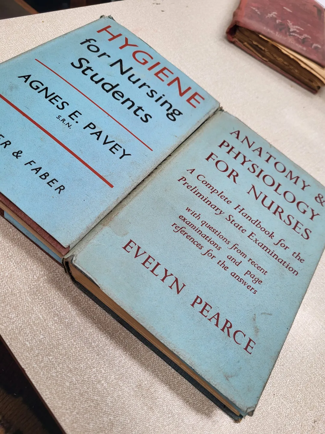 Photo from Jayne's Baby Bank (main page), 9 Jun 2024: Set of vintage antique nursing books £60 please