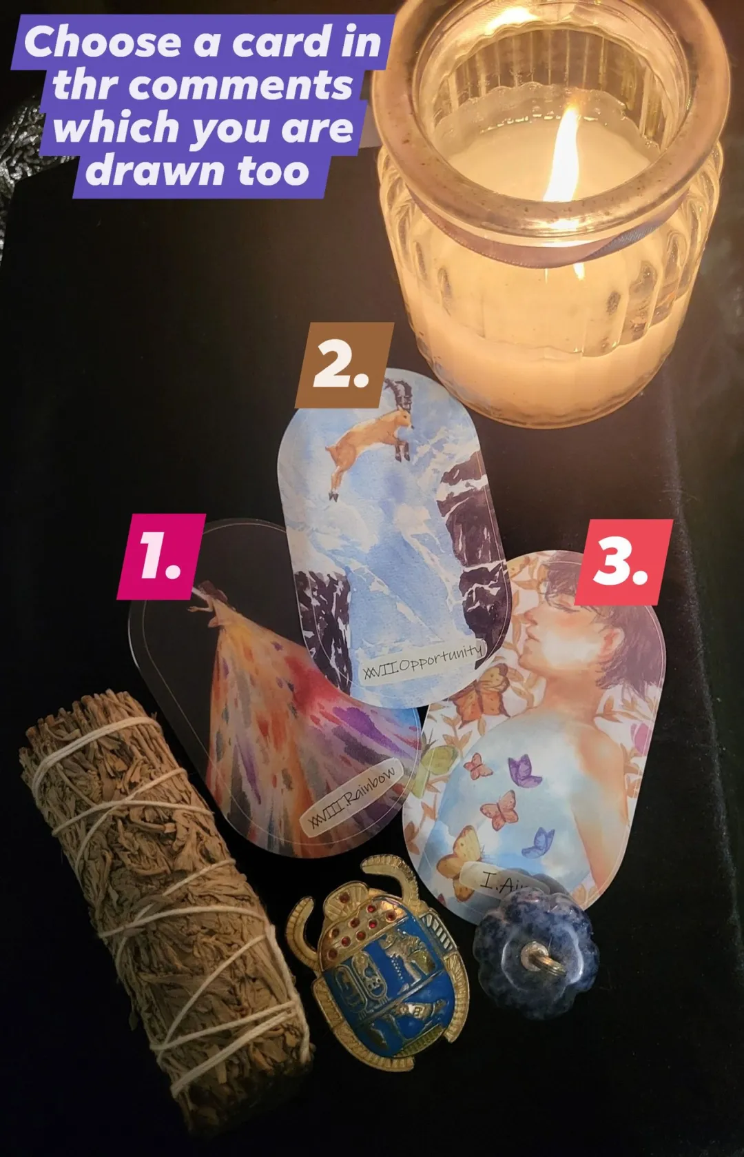 Photo from Jayne's Baby Bank (main page), 7 Dec 2025: Choose a card in the comments which your are drawn too...