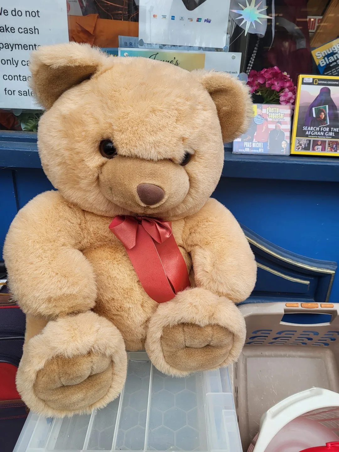 Photo from Jayne's Baby Bank (main page), 29 Oct 2024: FREE RAFFLE FOR CHILDREN pick a number 1- 100 Guys how old the bear is Needs to be collected with in 5 days of winning please we can not del