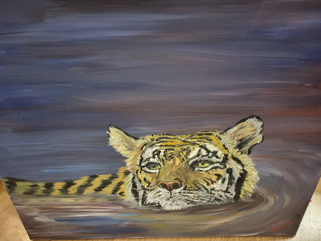 Photo from Jayne's Baby Bank (main page), 23 Mar 2025: Two beautiful paintings donated for fundraising this afternoon noon. £60 each please - included in 50% off sale Painter. Hazelton