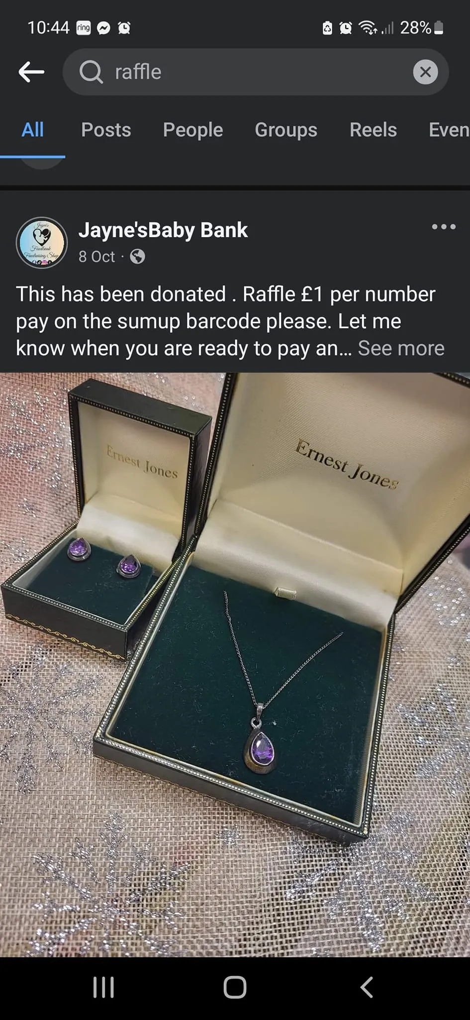 Photo from Jayne's Baby Bank (main page), 25 Oct 2024: Guys we have 3 raffles on and not much interest