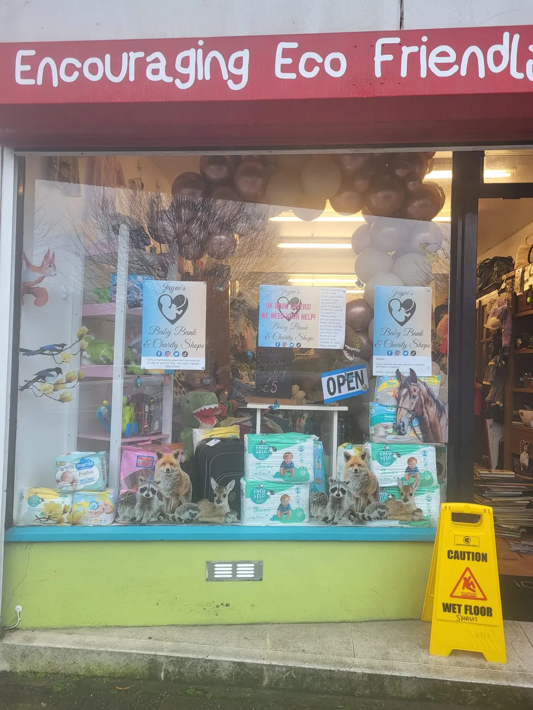 Photo from Jayne's Baby Bank (main page), 13 Feb 2024: Couldn't resist the wood land stickers for Risca Roo!