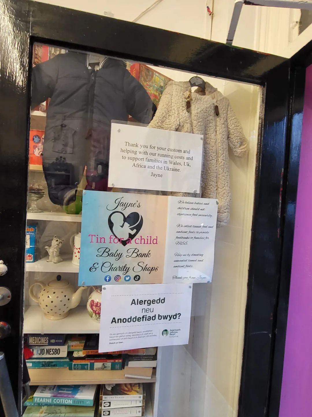 Photo from Jayne's Baby Bank (main page), 17 Dec 2023: RISCA SHOP 68 Tredegar St, Risca, Newport NP11 6BW