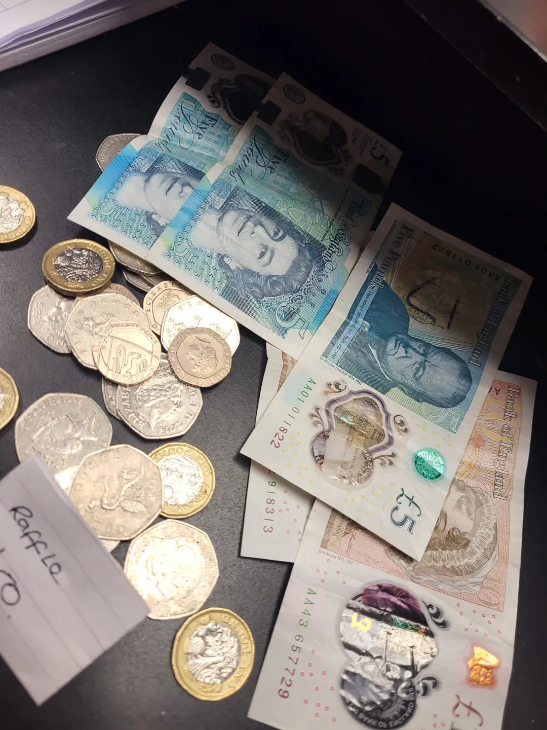 Photo from Jayne's Baby Bank (main page), 13 Jan 2024: Thank Viv and her friends raising another £50 through raffles for the baby bank ♻️🌎🍼
