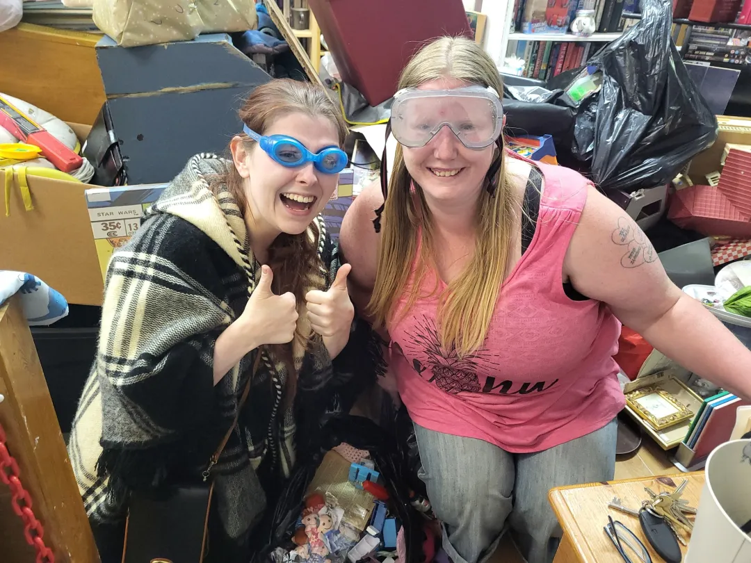 Photo from Jayne's Baby Bank (main page), 11 May 2025: Pontypool staff take health and safety very seriously!