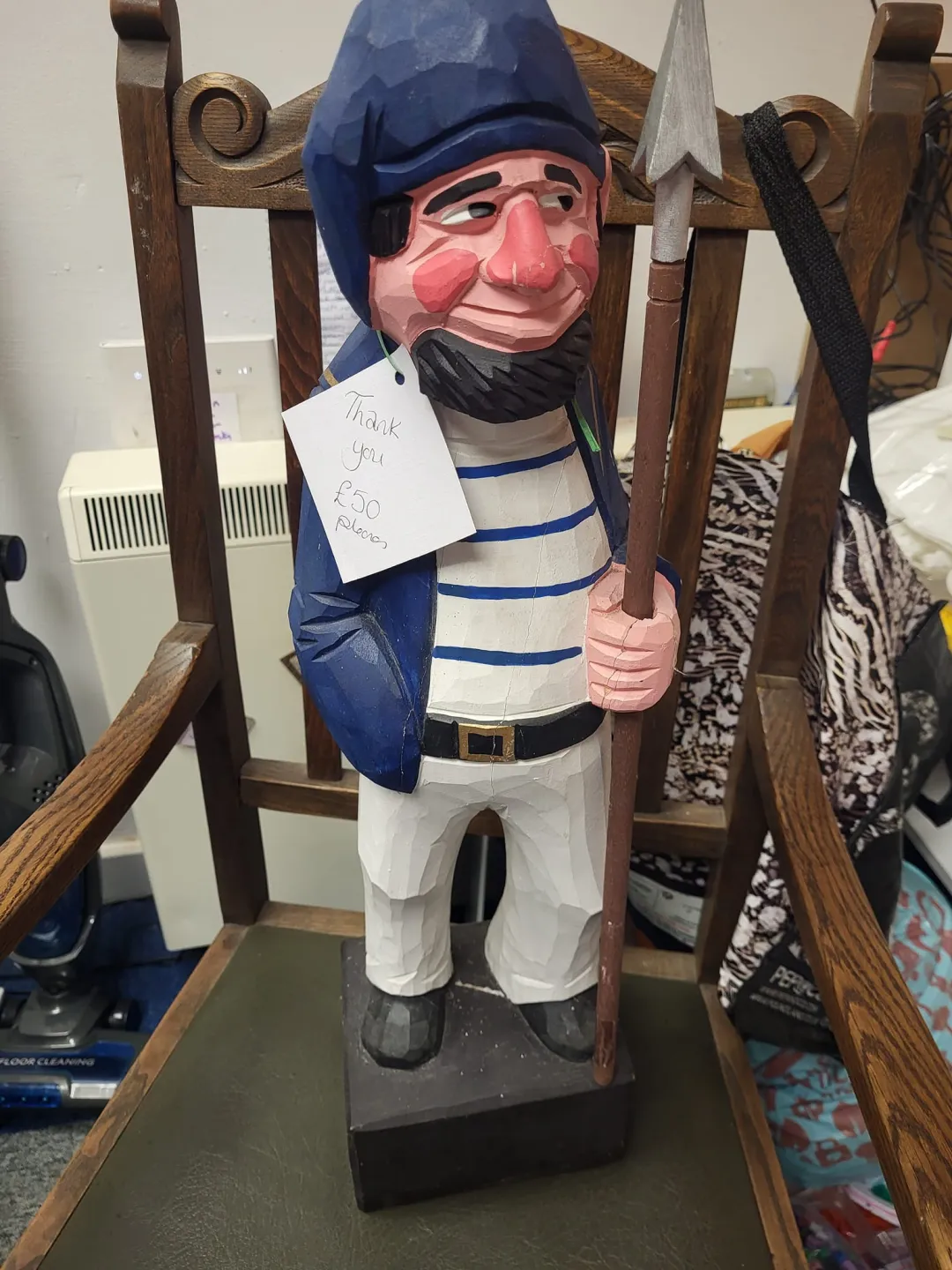 Photo from Jayne's Baby Bank (main page), 18 Mar 2024: Some one just bought this chap! We will miss him! Thank you to the donator and the buyer ❤️🌎🍼♻️