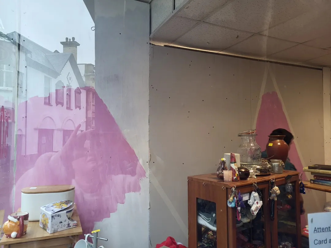 Photo from Jayne's Baby Bank (main page), 1 Dec 2024: Sneak peak! Phase 2! They are open to customers but are painting