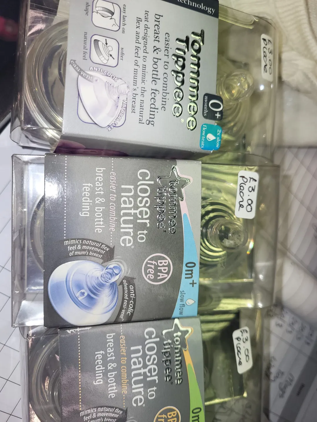 Photo from Jayne's Baby Bank (main page), 27 Mar 2024: £3 each please Blackwood shop