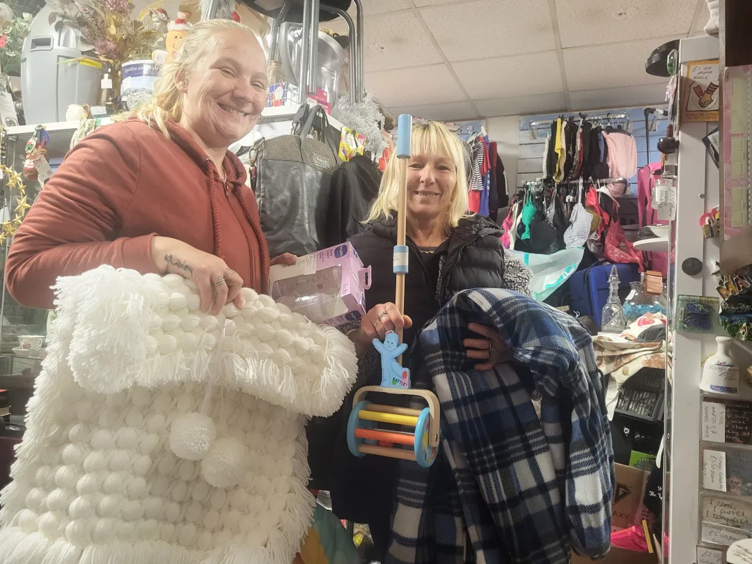 Photo from Jayne's Baby Bank (main page), 7 Nov 2025: One of our £20 store credit winners from NEWPORT! Every month customers and donators get entered into our free £20 store credit raffle! Well