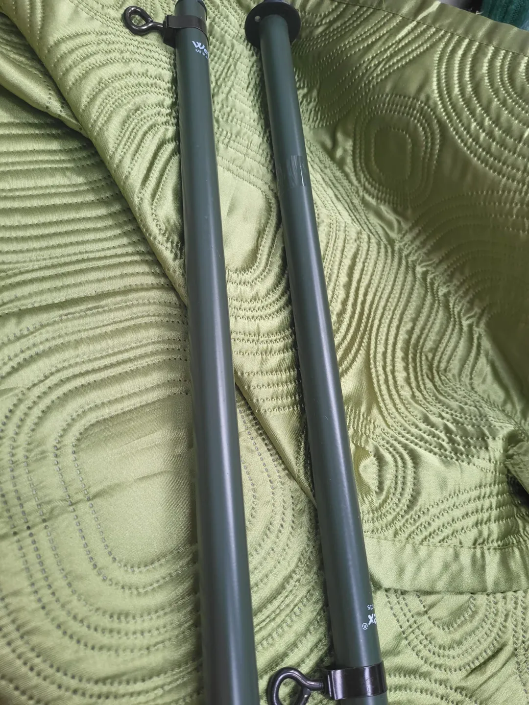 Photo from Jayne's Baby Bank (main page), 31 May 2024: Adjustable tent poles £7 each Army issue Excluded from discounts