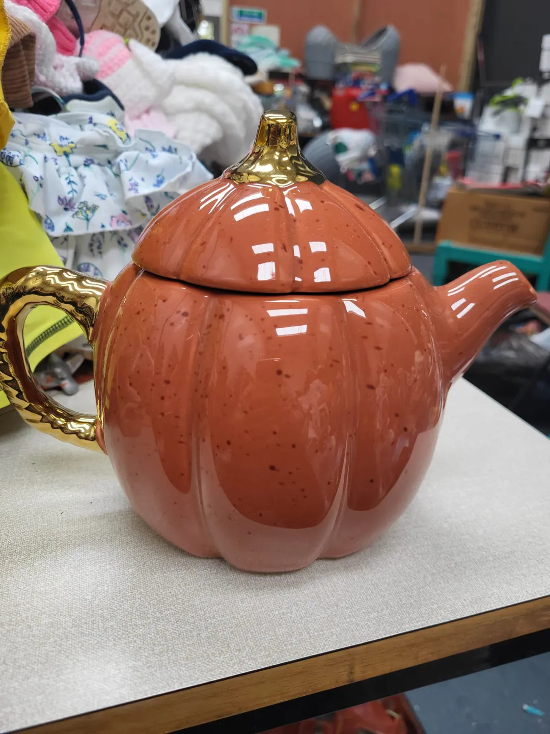 Photo from Jayne's Baby Bank (main page), 23 May 2024: New with box Next pumpkin t' pot large. £15 please I love this ❤️