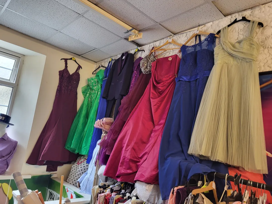 Photo from Jayne's Baby Bank (main page), 28 May 2025: Prom dresses all shops £20 or 75% off marked prices which ever is cheaper. These are at Pontypool shop