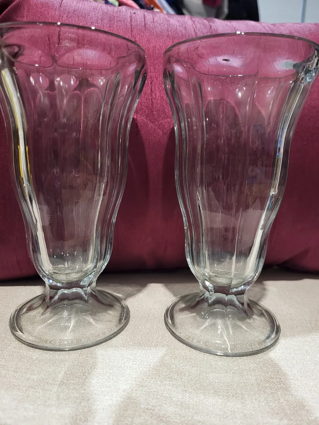 Photo from Jayne's Baby Bank (main page), 24 May 2024: Dessert glasses £2.50 each please I have approx 10-15 available Dc