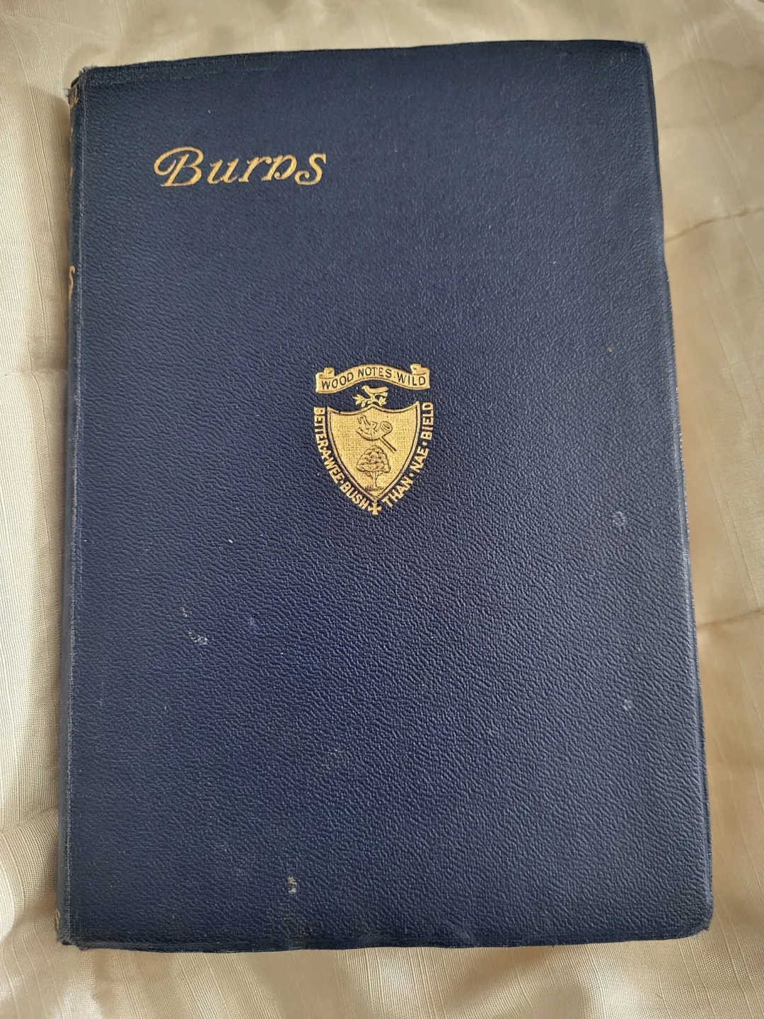 Photo from Jayne's Baby Bank (main page), 28 Apr 2024: Beautiful signed Burns Poetry Book 1930 going in the shop £60 (£40 to followers)