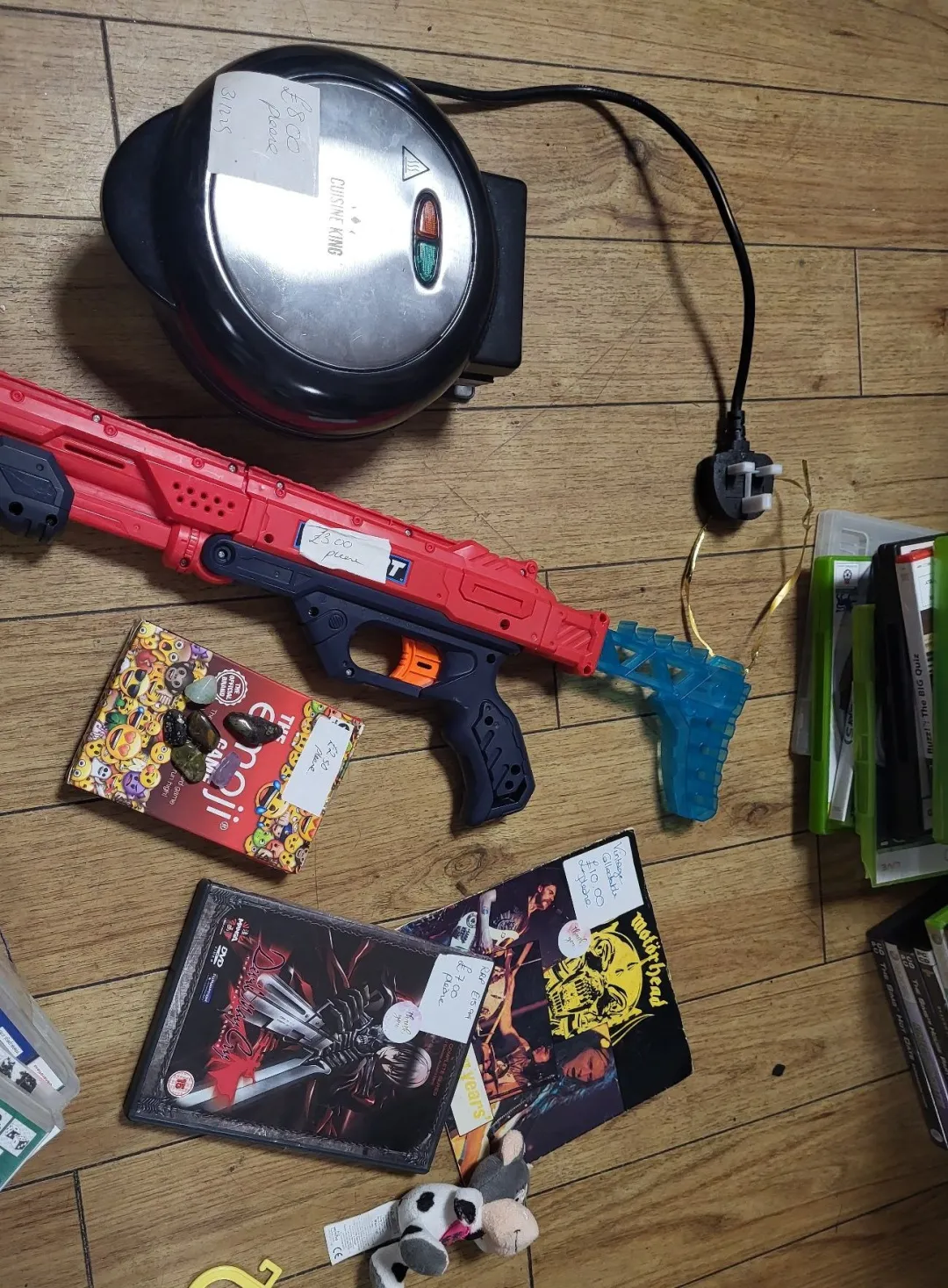 Photo from Jayne's Baby Bank (main page), 20 Feb 2026: Teenagers £20 birthday voucher going out - told him to take a pile of computer games because they are slow sellers :) - happy birthday 🎂
