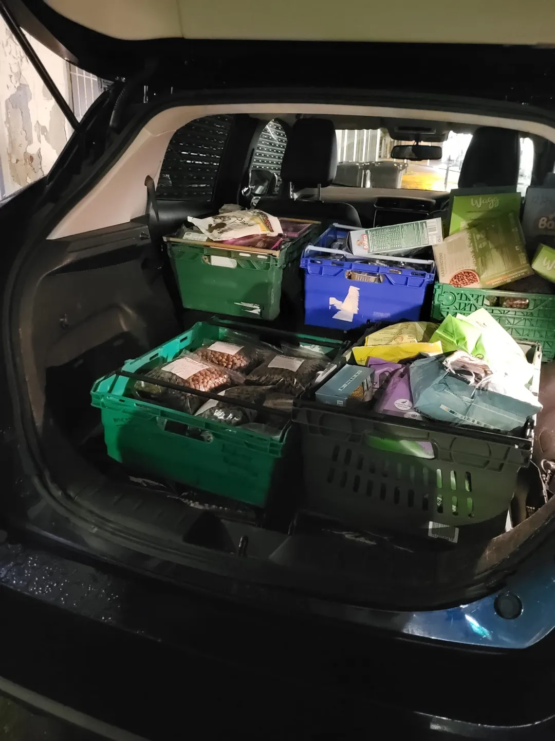 Photo from Jayne's Baby Bank (main page), 12 Feb 2024: Thank you to Ruby and Debi Dogs-Emmett at Pet food bank service for helping us help as many families as possible with pet food - don't forge