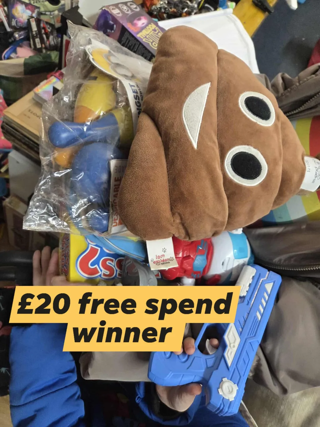 Photo from Jayne's Baby Bank (main page), 10 Nov 2025: 2 of the children who won the £20 store spend for Halloween costumes have been in and collected their winnings ! Congratulations
