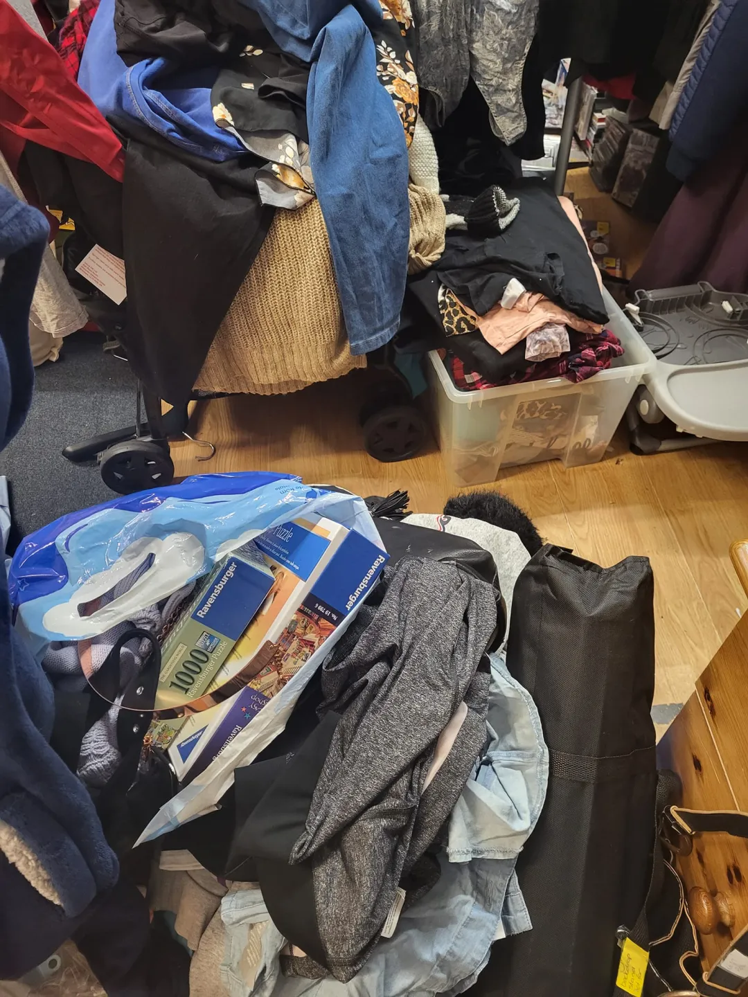 Photo from Jayne's Baby Bank (main page), 1 Dec 2024: We are still here, pricing, sorting, painting - we may make it look easy bit there is a lot of work and volunteer hours gone into the Baby B
