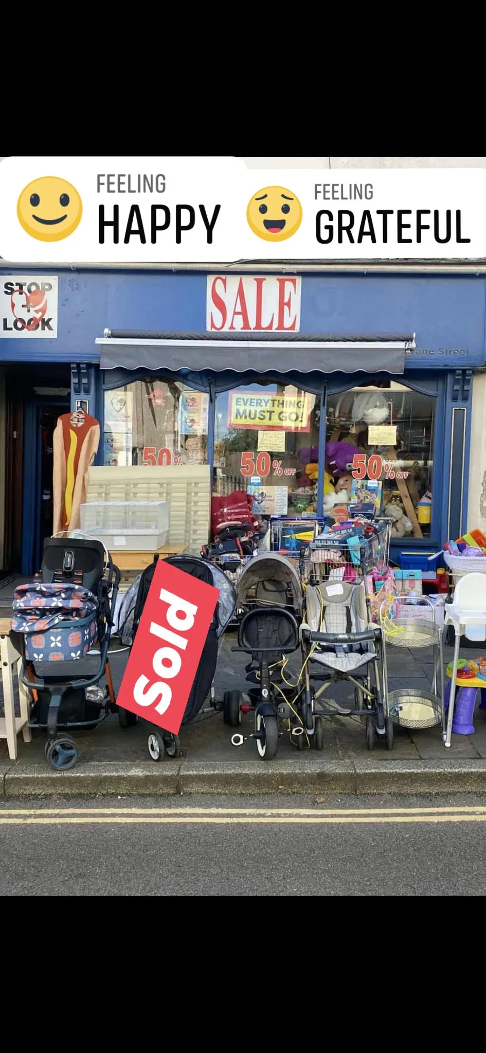 Photo from Jayne's Baby Bank (main page), 30 Sep 2025: Sold many thanks - first customer at Pontypool spent £55 with us on two baby items thank you ❤️♻️🍼🌍🙏👍