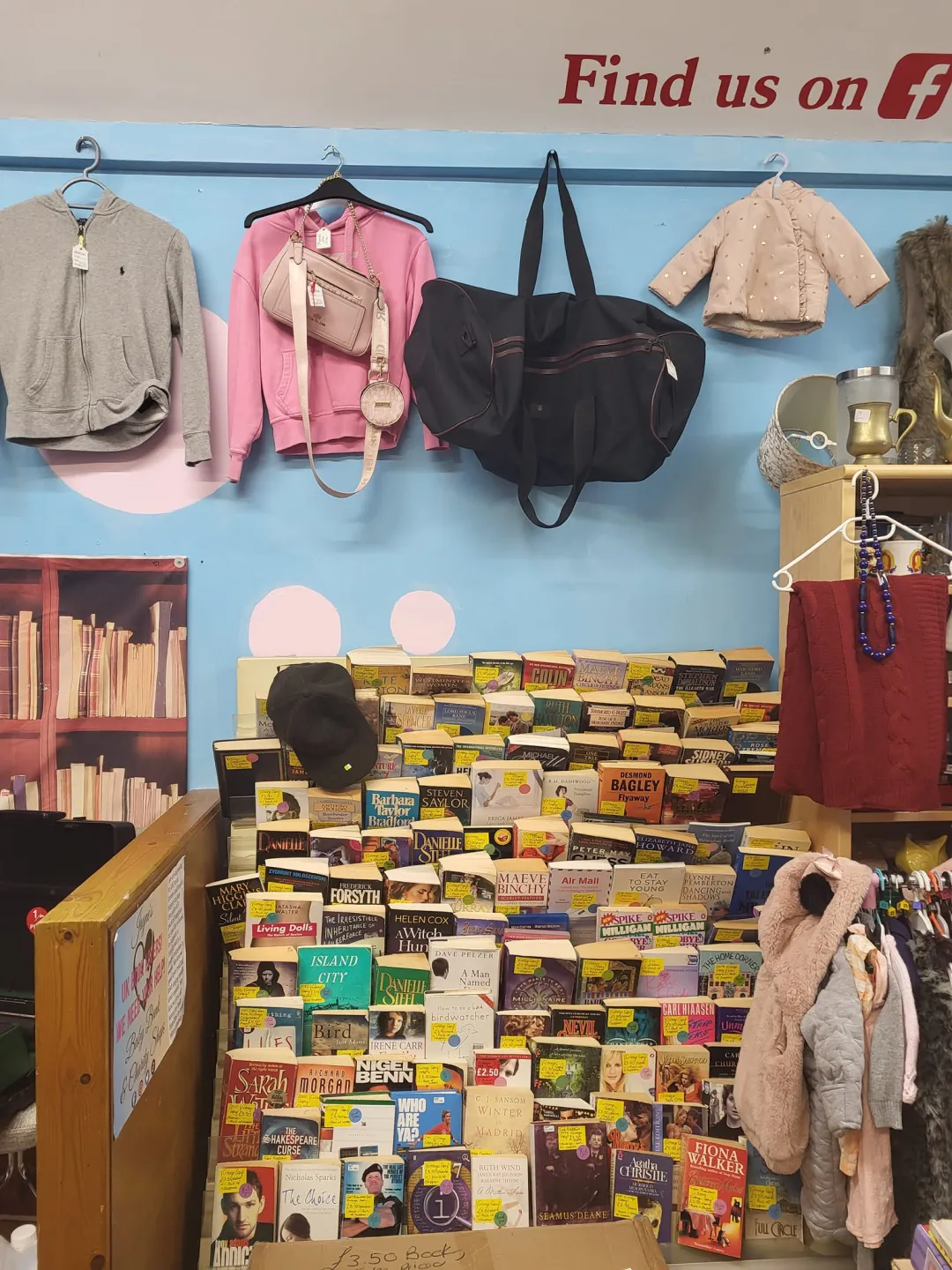 Photo from Jayne's Baby Bank (main page), 26 Aug 2024: We officially have a 3 floor charity/foodbank Fundraising Shop! 4 floors if you count the tunnels in the basement!