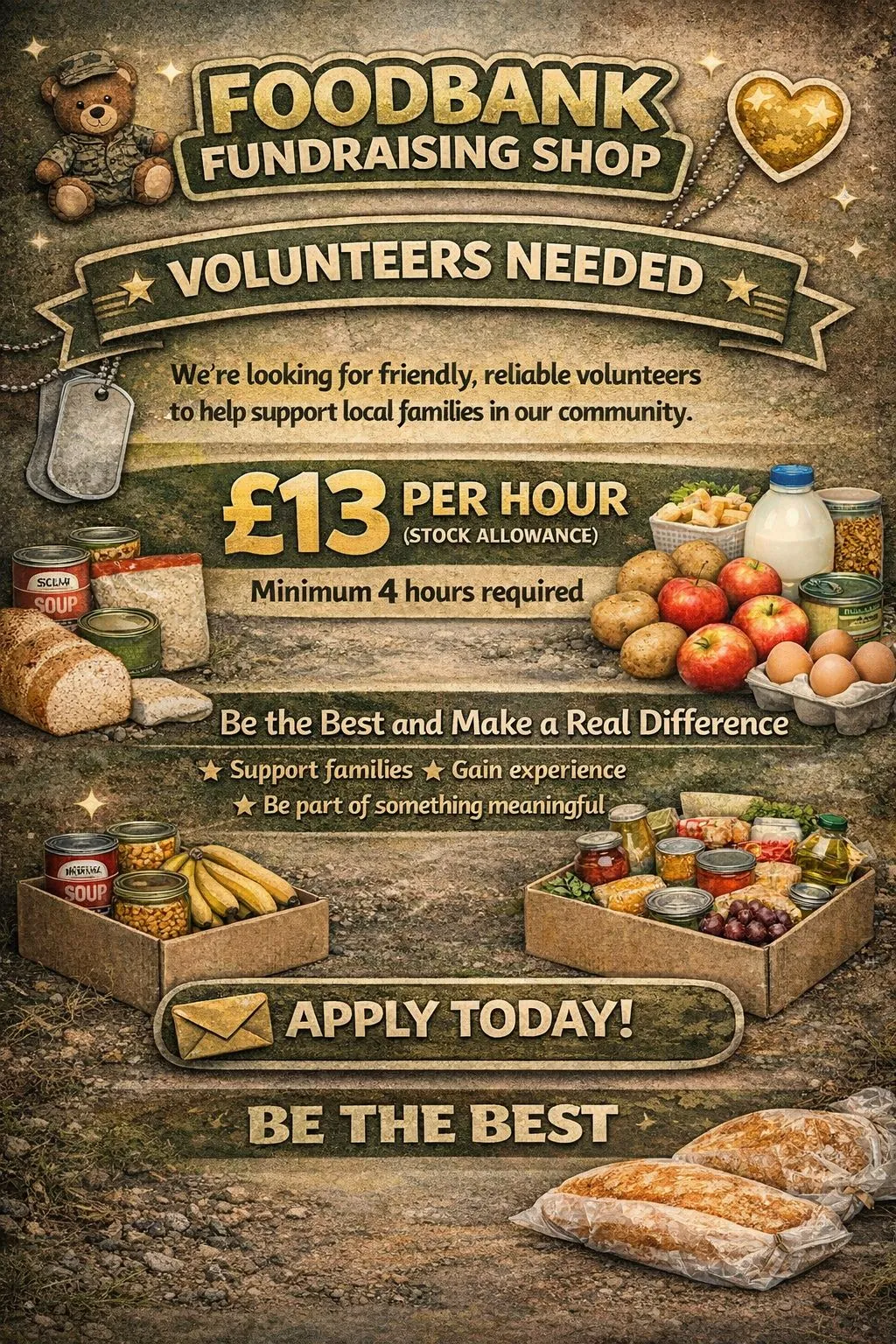 Photo from Jayne's Baby Bank (main page), 11 Feb 2026: Be the best and make a real difference! Help us fight the hate and help the people they are trying to stop us helping . #bethebest #bethecha