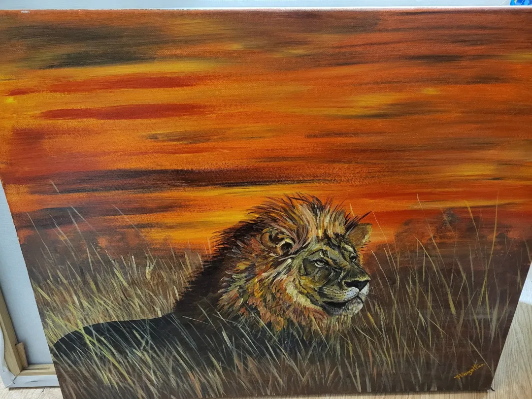Photo from Jayne's Baby Bank (main page), 23 Mar 2025: Two beautiful paintings donated for fundraising this afternoon noon. £60 each please - included in 50% off sale Painter. Hazelton