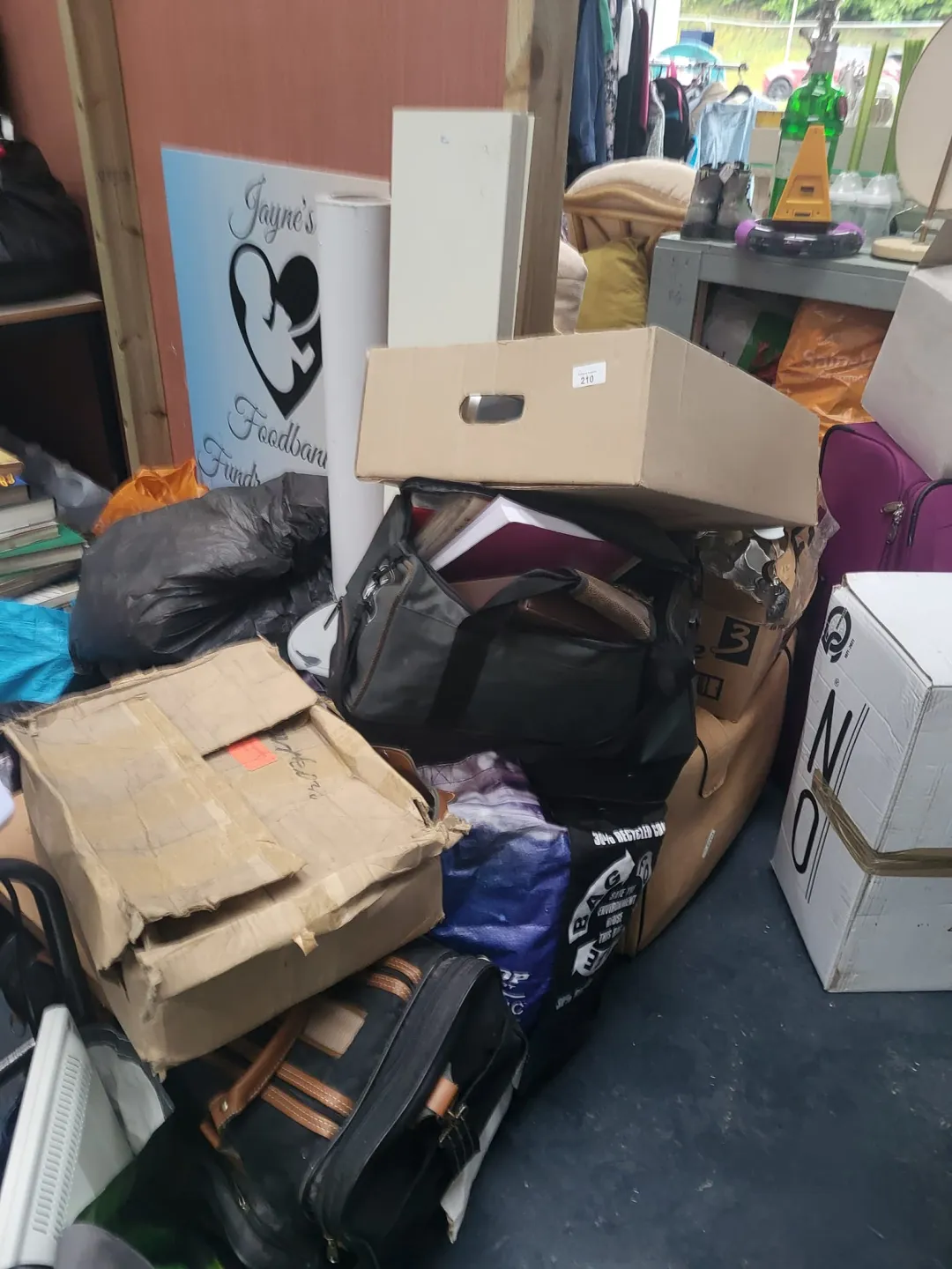 Photo from Jayne's Baby Bank (main page), 2 May 2024: First car load of donations today thank you very much guys