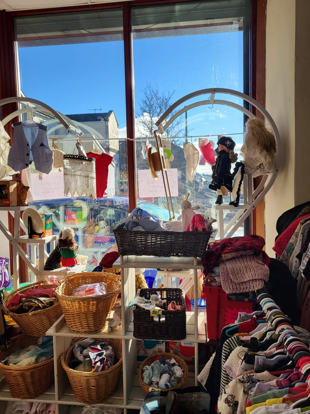 Photo from Jayne's Baby Bank (main page), 14 Jan 2024: Brynmawr Shop looking good! Thank you Sarah Calver & Dave