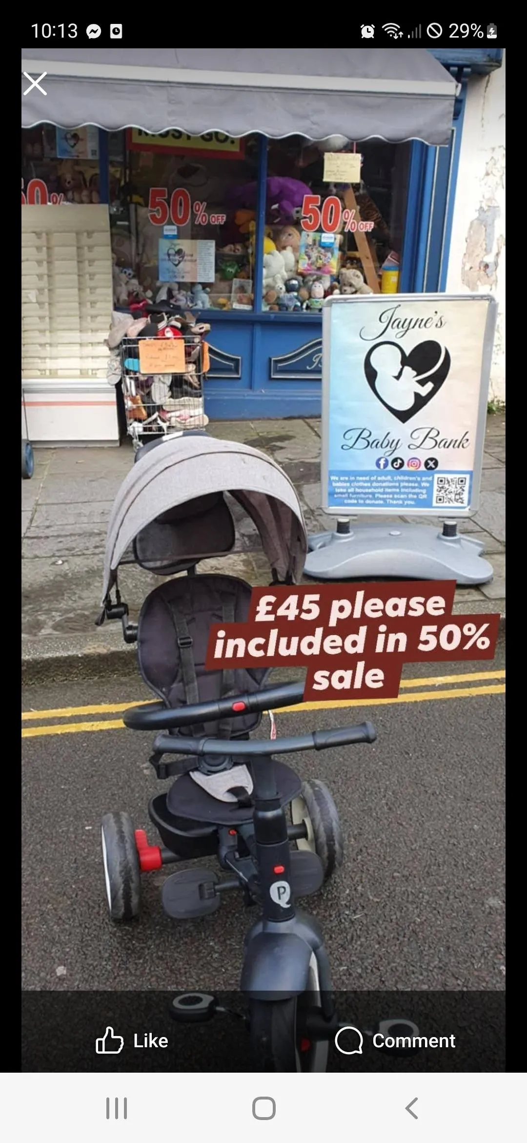 Photo from Jayne's Baby Bank (main page), 19 Oct 2025