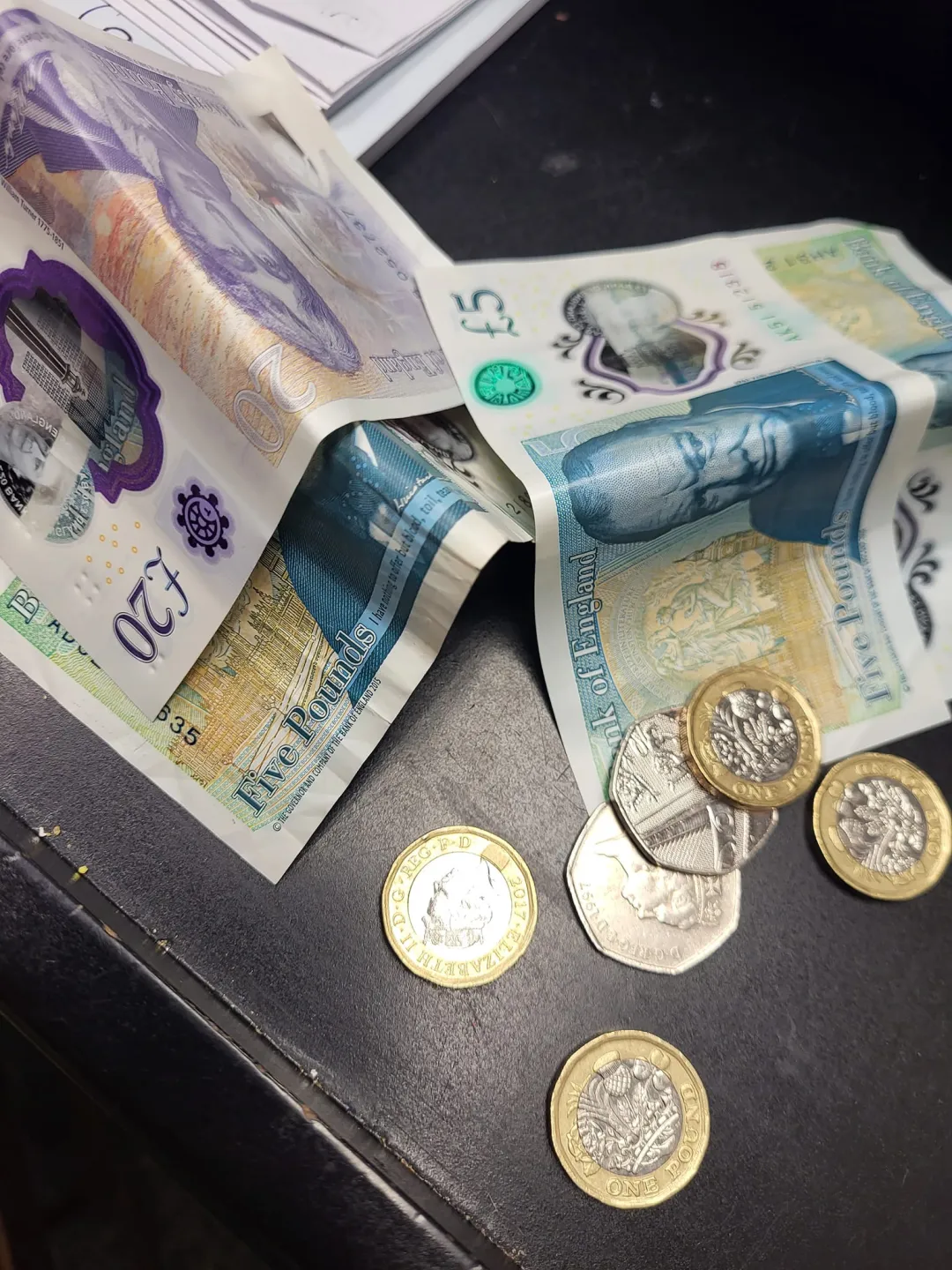 Photo from Jayne's Baby Bank (main page), 4 Jan 2024: Thank you to Viv for raising £40 with donated bottles for us. Will go towards Nappies.