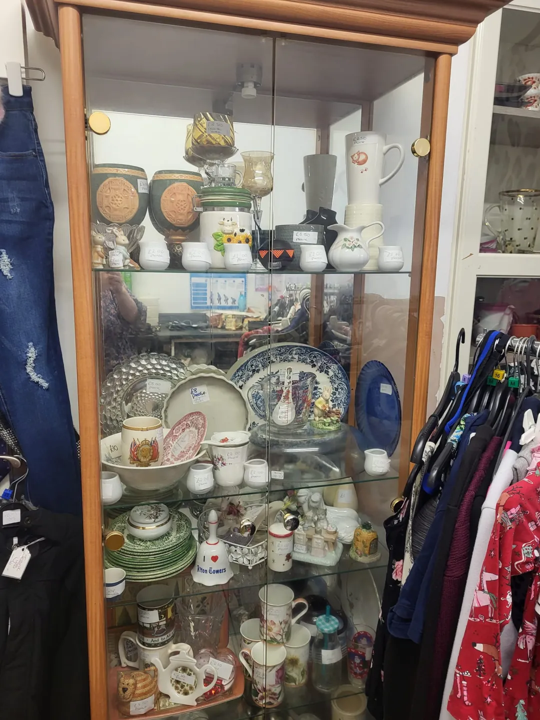 Photo from Jayne's Baby Bank (main page), 13 Aug 2024: Pricing up new stock in Risca shop