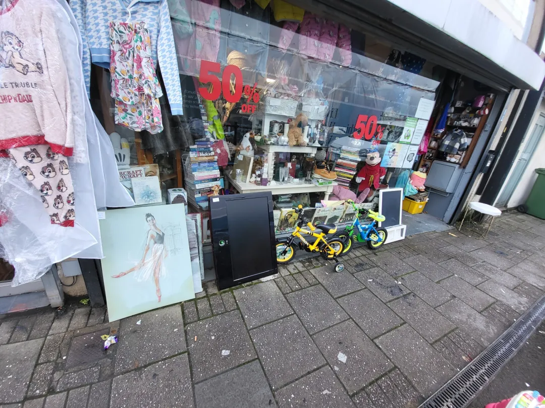 Photo from Jayne's Baby Bank (main page), 8 Nov 2025: Chair free Pushchair £10 if gone TODAY! High chair SOLD MANY THANKS Childrens bikes £10 if gone today ! tables and draws £5 each if gone tod