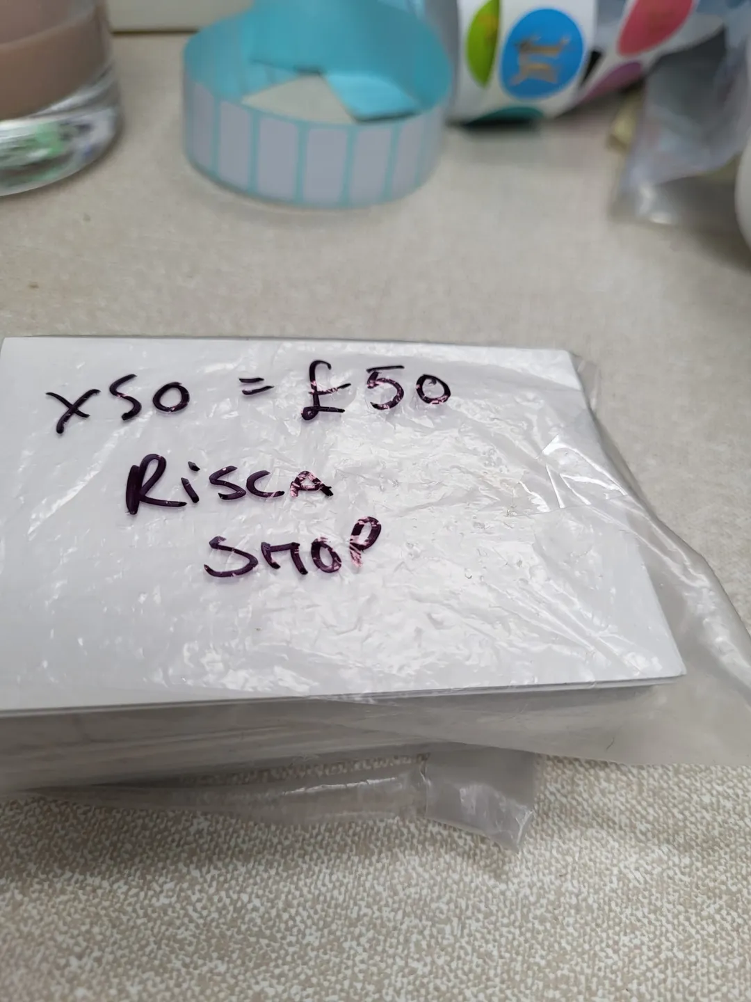 Photo from Jayne's Baby Bank (main page), 8 Jul 2024: RISCA Roo will have scratch cards from tomorrow. They are £1 each win every time. Prizes include 10% off which we can take off your 50% disc