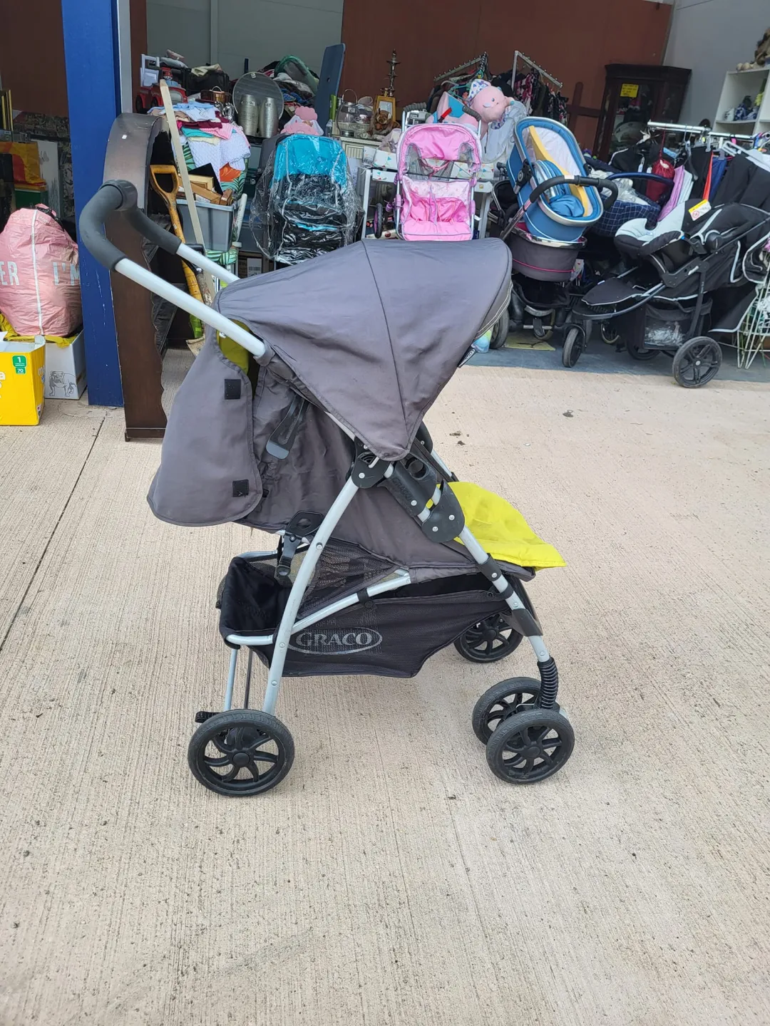 Photo from Jayne's Baby Bank (main page), 3 Jun 2024: All prams £20 today to clear 1 pram left in Blackwood black mother care one £10 Moses baskets 50p each no stands left