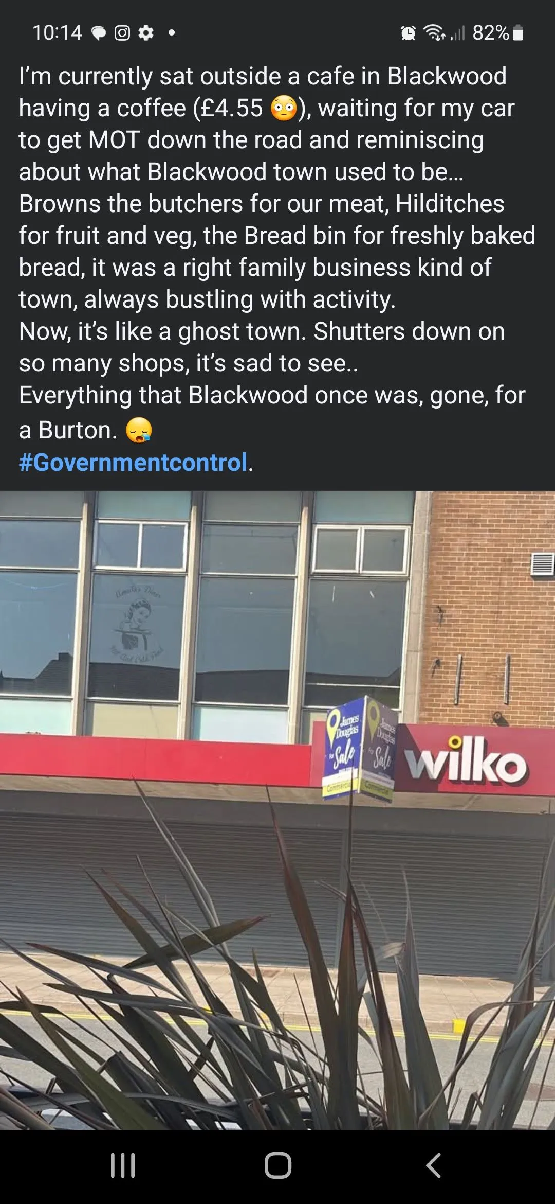 Photo from Jayne's Baby Bank (main page), 12 Aug 2025: Blackwood is about to go BANG ⚠️☢️⛔️ You can thank people like Brinstons with their ridiculous rents and greedy landlords and council rates.
