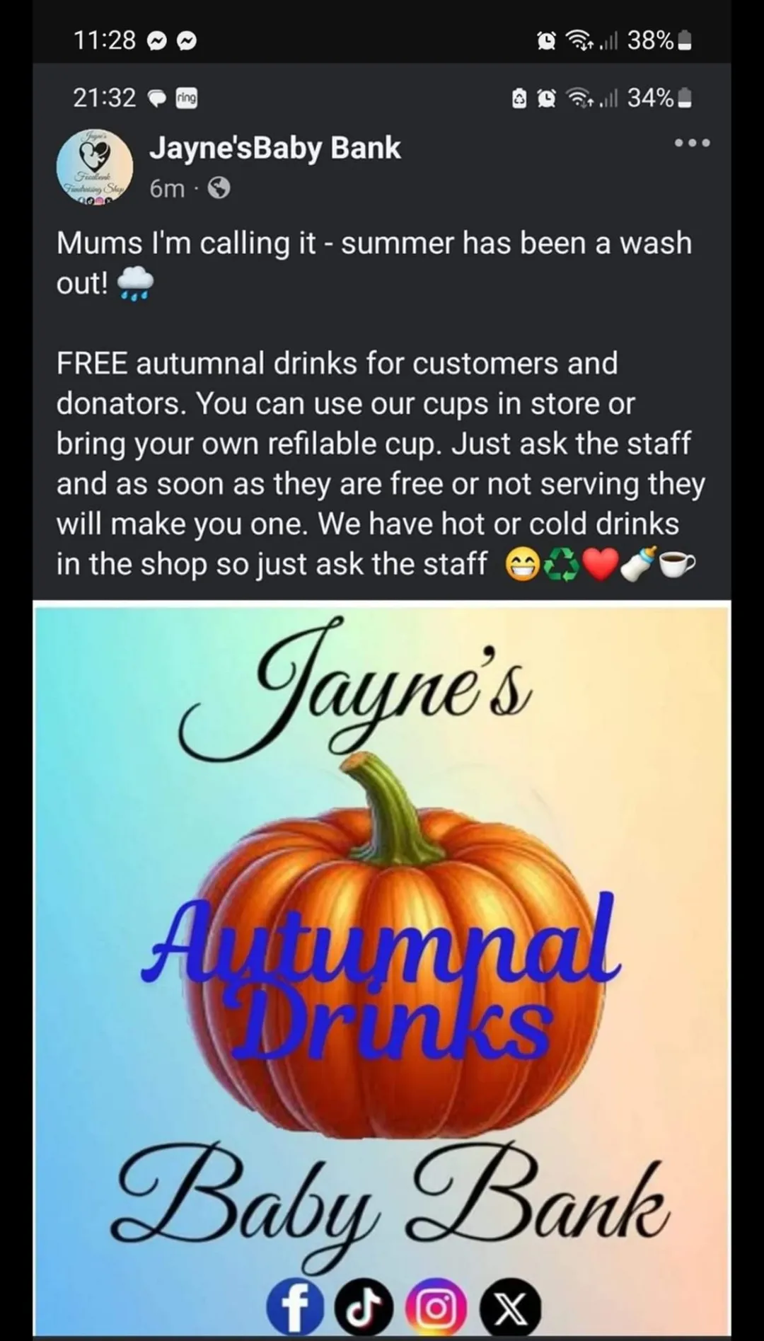 Photo from Jayne's Baby Bank (main page), 2 Dec 2024: It's Christmas 🎄 ☺️ 🤗! Lets.pull out the big guns 🔫 You have supported us all year once again - so let's pull out all the offers for you guy