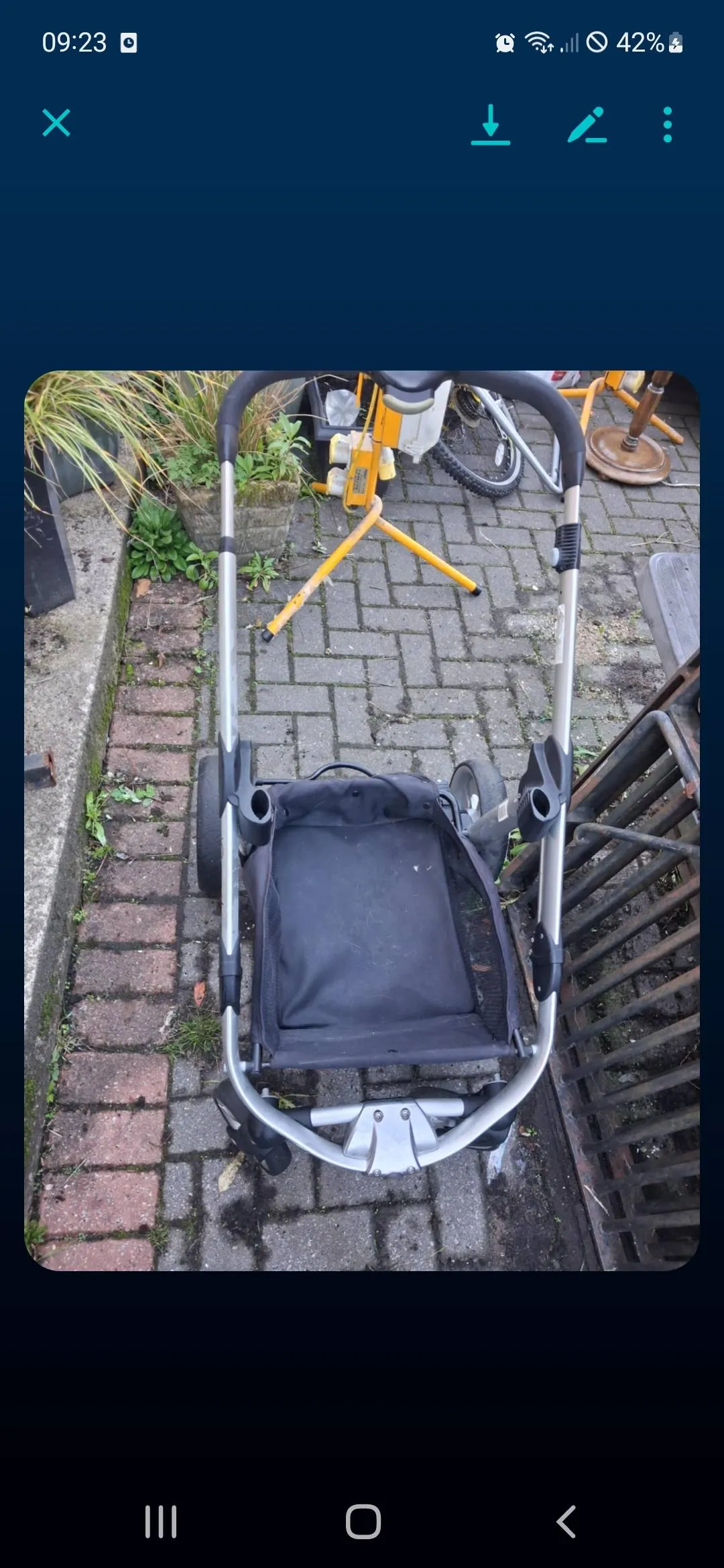 Photo from Jayne's Baby Bank (main page), 29 Sep 2025: I have a moses basket and carry cot and wheels that don't fit on my drive for free is anyone wants them today - just take them. Plus a littl