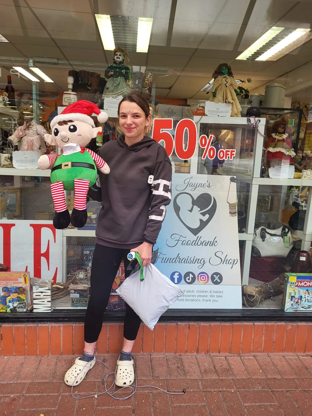 Photo from Jayne's Baby Bank (main page), 9 Oct 2024: Well done Mollyann Phillips for winning our free raffle 👏
