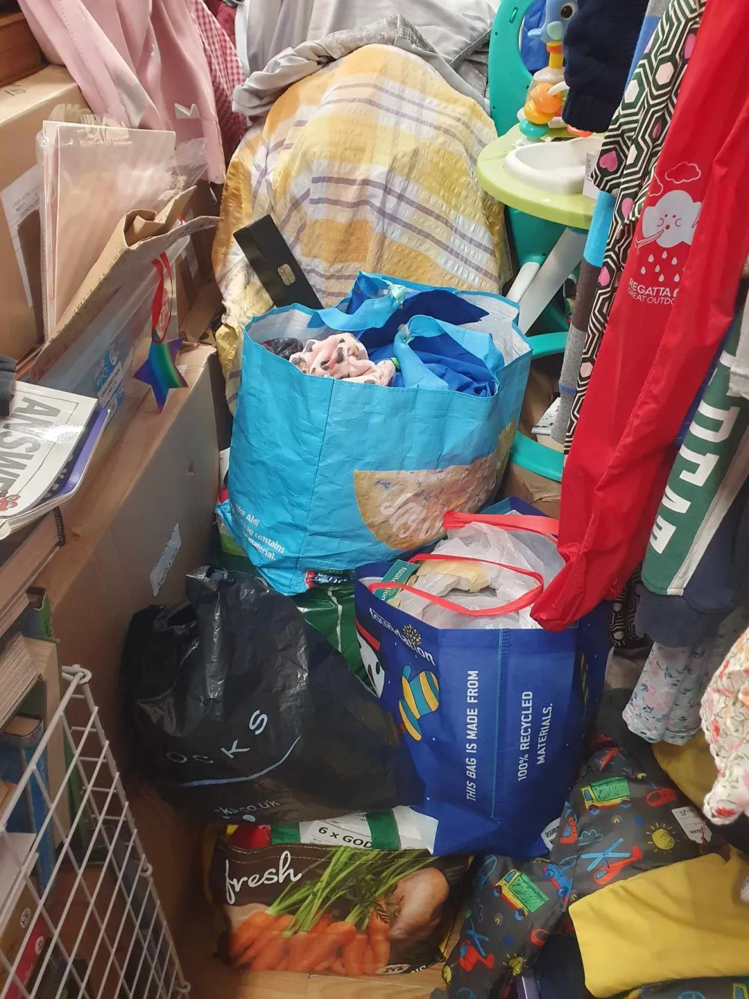 Photo from Jayne's Baby Bank (main page), 5 Dec 2024: "Some" of the donations we have recieved - thank you much every one. If you didn't see my post yesterday the council have approved funding f
